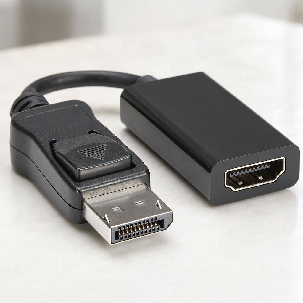 Active DisplayPort to HDMI 4K60 adapter, detail