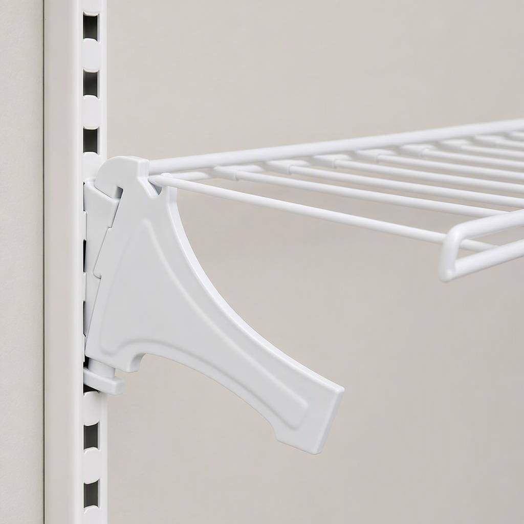 ShelfTrack shoe-shelf brackets, 2 pack, detail