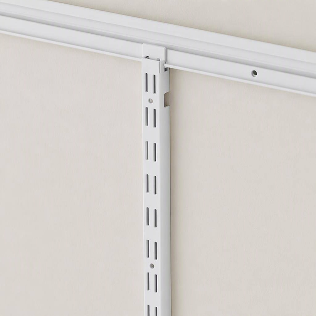 ClosetMaid ShelfTrack vertical standard, detail