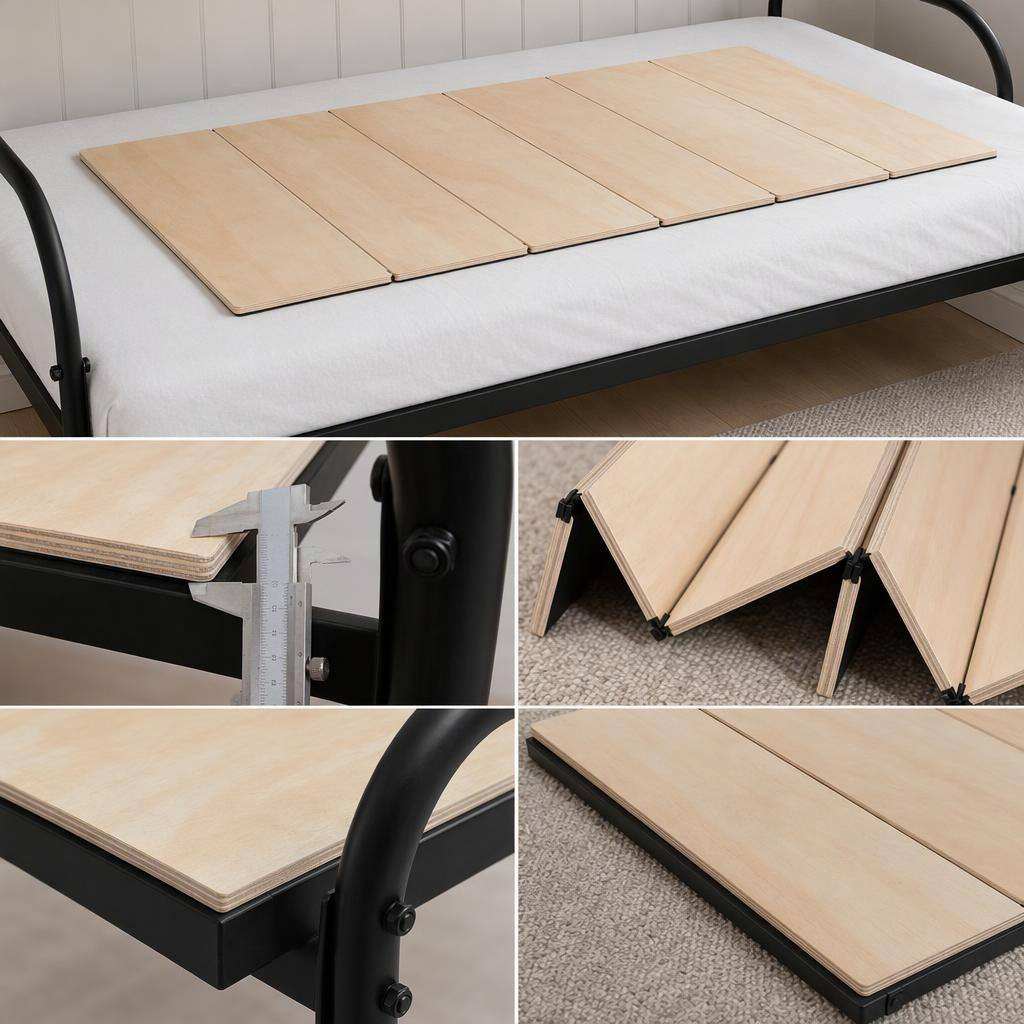 Full Size Folding Wood Bunkie Board product view 2