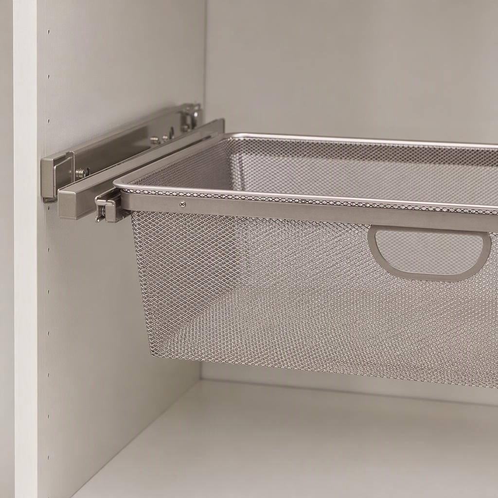Closet Culture pull-out basket surround, detail