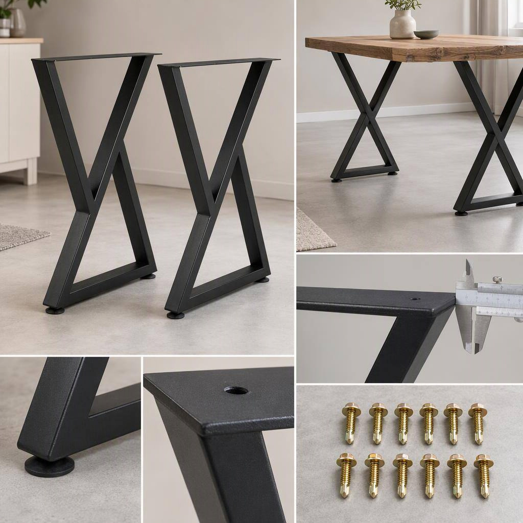 28 Inch Z Shape Table Legs product view 2