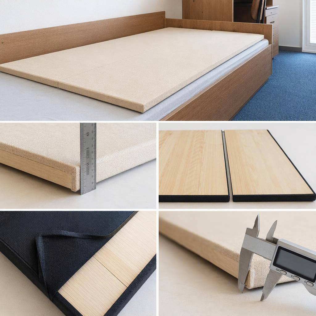 Twin Size Covered Wood Bunkie Board product view 2