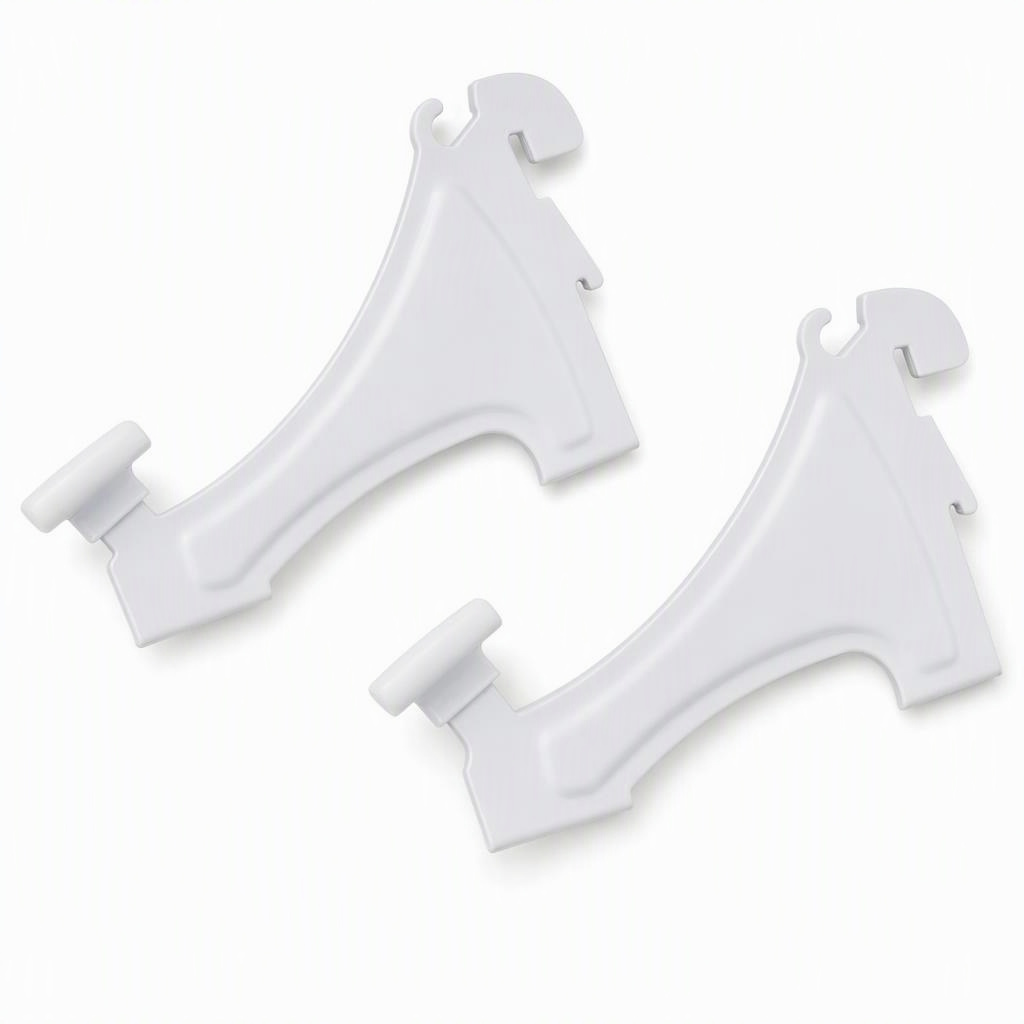ShelfTrack shoe-shelf brackets, 2 pack, 12 in SuperSlide shelf