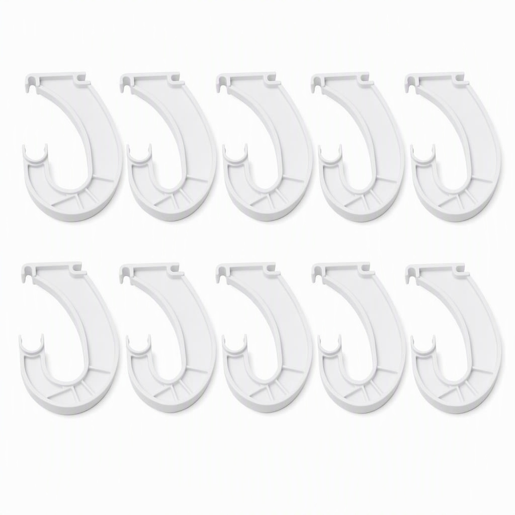 SuperSlide hanging-bar supports, 10 pack, One every 36 in, 10 pack