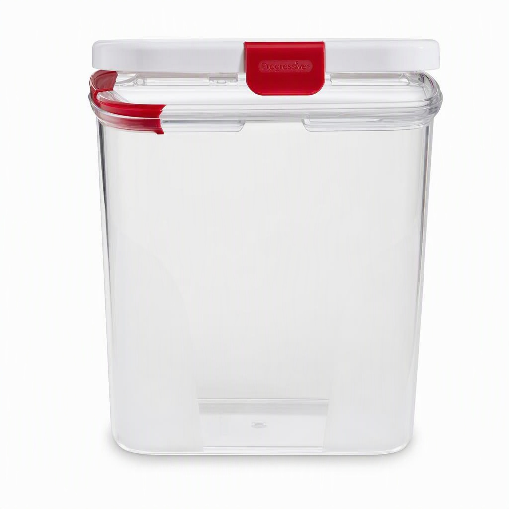 Five-pound flour keeper with leveler, Rated for one 5 lb flour bag