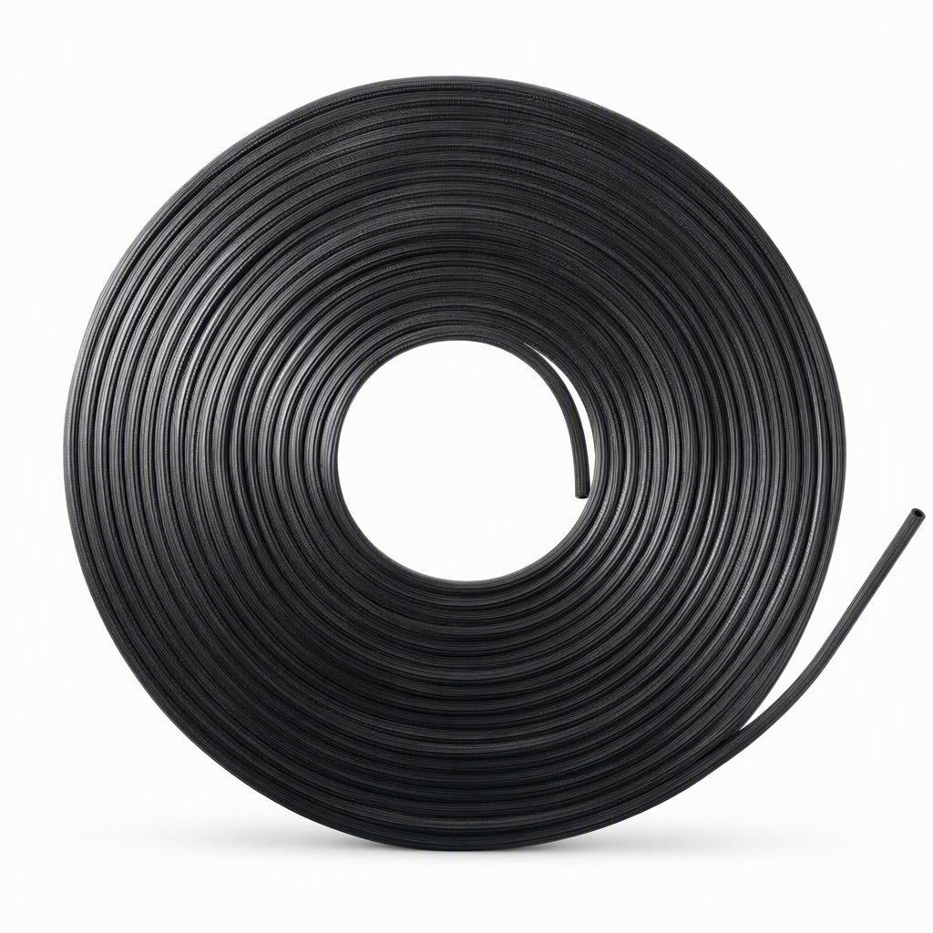 Hollow screen spline, 0.125 in × 100 ft, Exactly 0.125 in