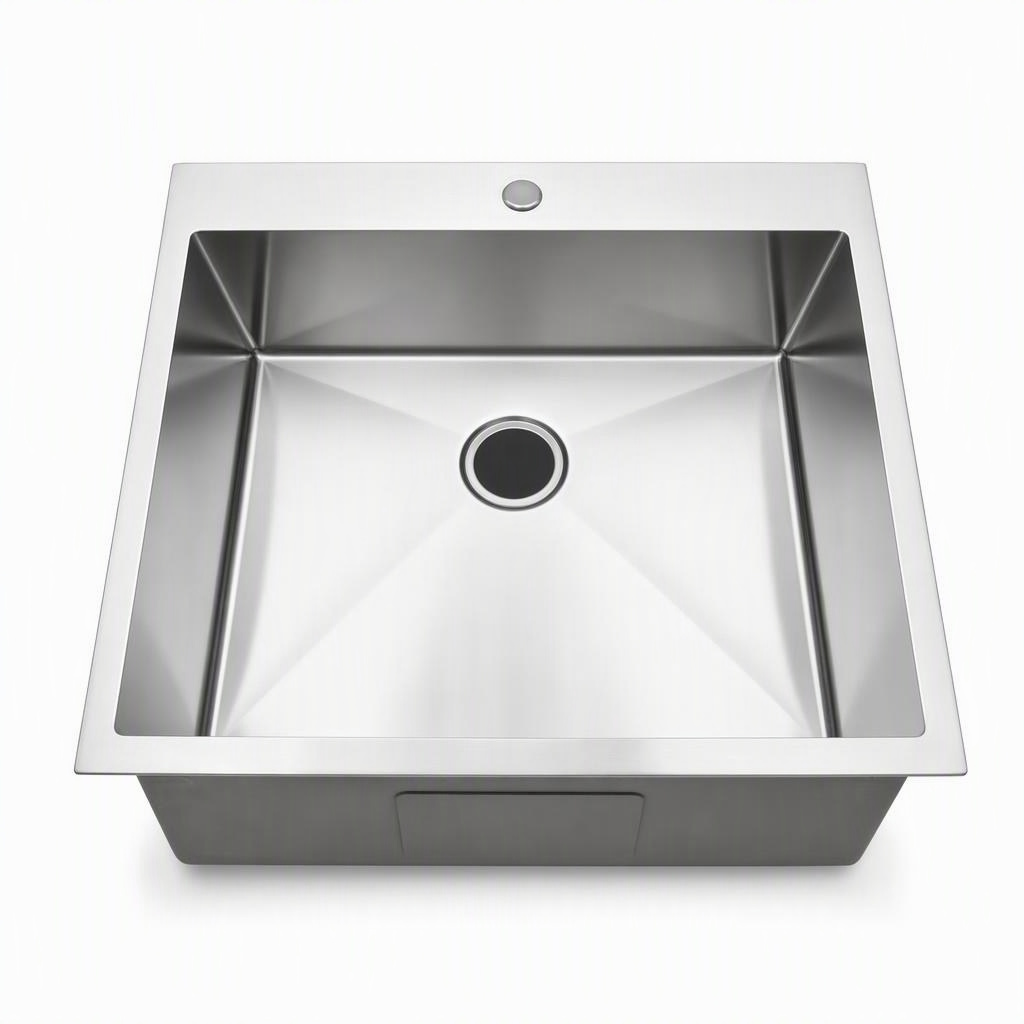 33 Inch Top Mount Workstation Sink, 33x22x9 • Top mount / drop-in • Single bowl