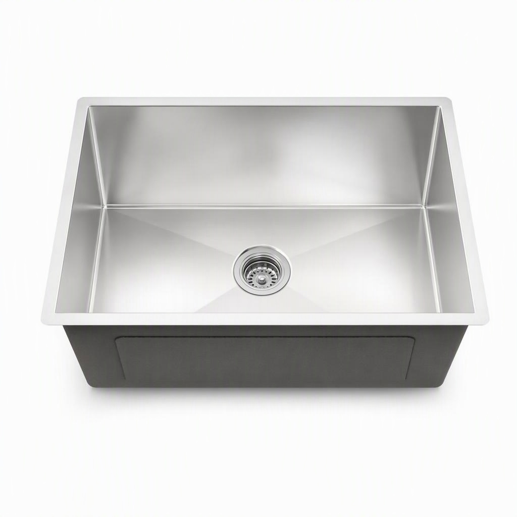 27 Inch Undermount Workstation Sink, 27 in x 19 in • Undermount • Single bowl