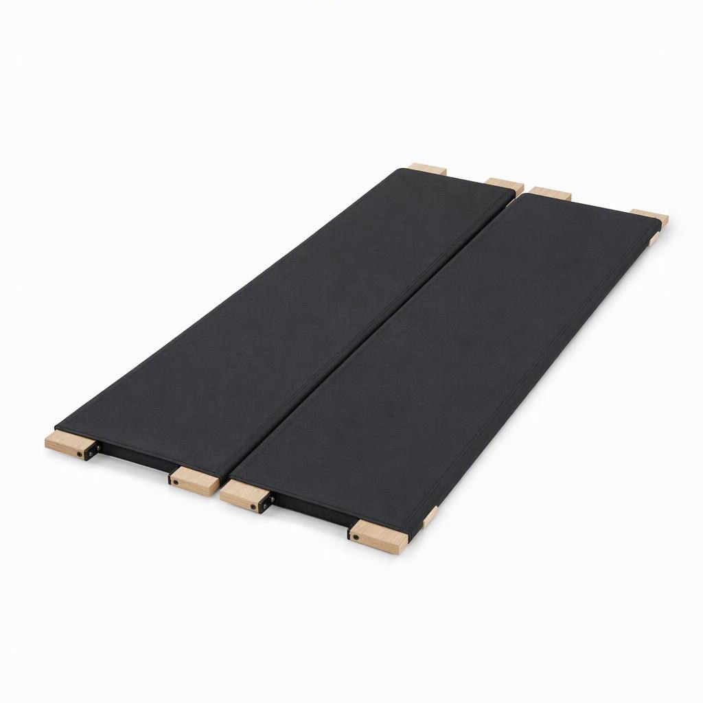 Twin Size Covered Wood Bunkie Board, Twin • 1.5 in • 2-piece wooden slats with 200D Oxford cover