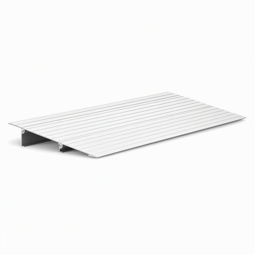2 Inch Aluminum Threshold Ramp, 2 in • 11.7 W x 34 L x 2 H in • 800 lb